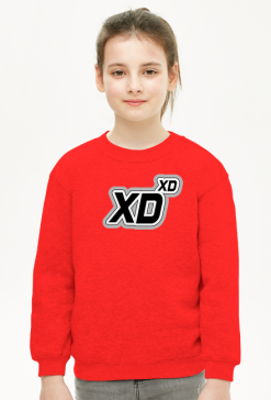 XD do potęgi (bluza dziewczęca klasyczna)