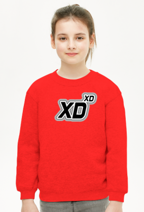 XD do potęgi (bluza dziewczęca klasyczna)