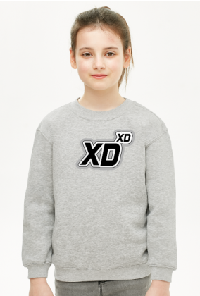 XD do potęgi (bluza dziewczęca klasyczna)