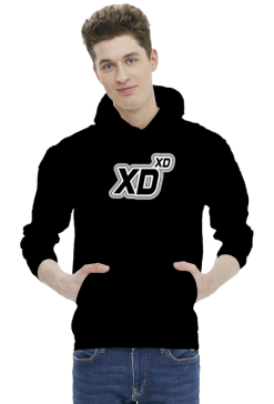 XD do potęgi (bluza męska kaptur)