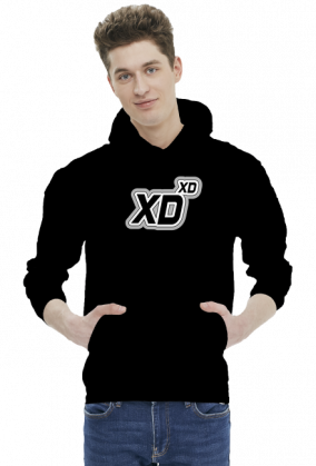 XD do potęgi (bluza męska kaptur)