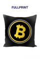 BTC Bitcoin (poduszka FP) czarna
