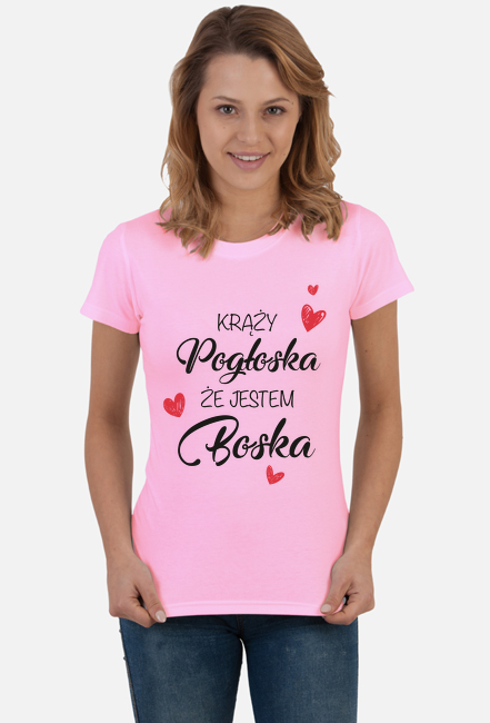 Koszulka damska z napisem