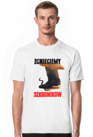 Koszulka PRL "Zgnieciemy szkodników"