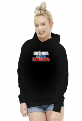 Sośnica Moja Dzielnica V2 (bluza damska kaptur)