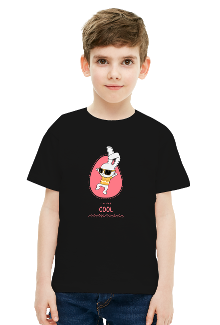 T-shirt dziecięcy Cool zając