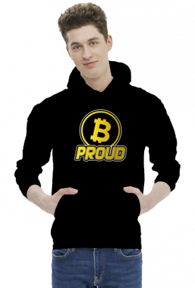 bePROUD - BTC (bluza męska kaptur)