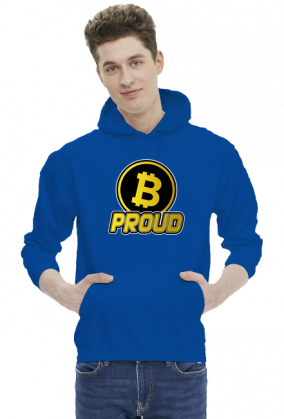 bePROUD - BTC (bluza męska kaptur)