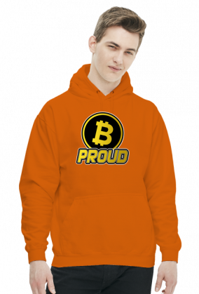 bePROUD - BTC (bluza męska kaptur)