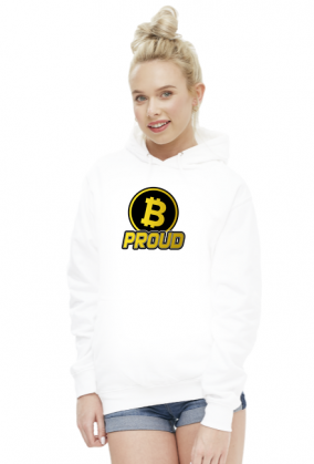 bePROUD - BTC (bluza damska kaptur)