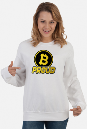 bePROUD - BTC (bluza damska klasyczna)