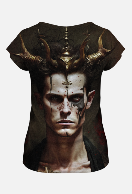 Koszulka damska KRWAWY PAN fullprint