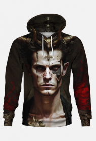 Bluza z kapturem KRWAWY PAN fullprint