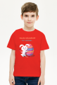 T-shirt dziecięcy Zając malarz wielkanocny