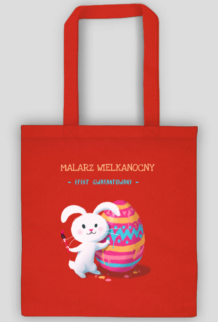 Torba Zając malarz wielkanocny