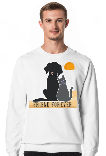 Friend Forever - White/Black