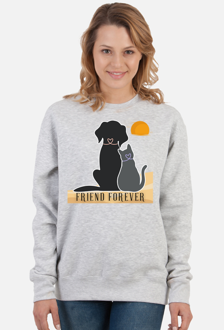 Friend Forever  - Silver/Black/White