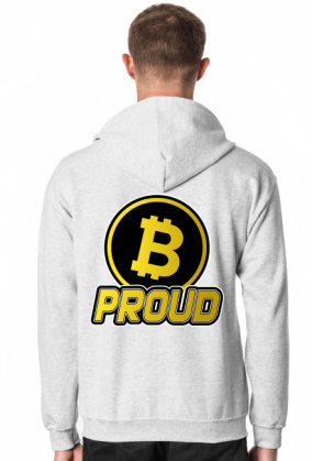 bePROUD - BTC (bluza męska rozpinana)