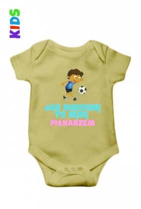 jak dorosnę to będę piłkarzem