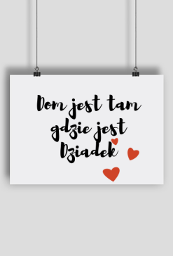 Plakat dla dziadka