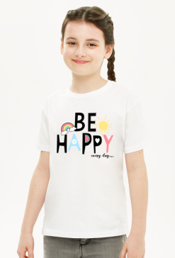 Koszulka "Be happy"
