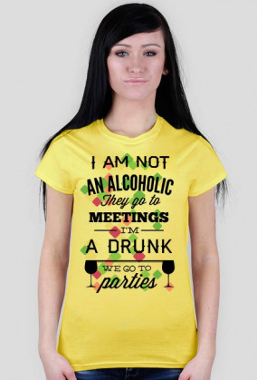 I Am Not An Alcoholic
