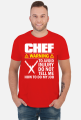 Chef warning
