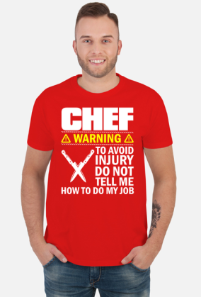 Chef warning
