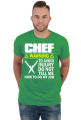 Chef warning
