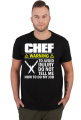 Chef warning