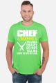 Chef warning
