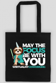 Focus w Coworku (torba) BLACK