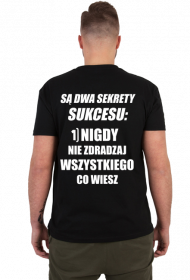 Dwa sekrety sukcesu (koszulka męska) jg