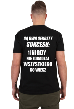 Dwa sekrety sukcesu (koszulka męska) jg