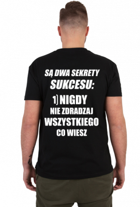 Dwa sekrety sukcesu (koszulka męska) jg