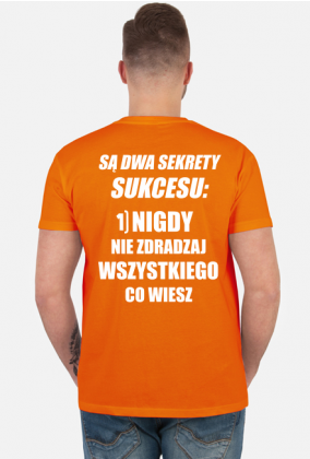 Dwa sekrety sukcesu (koszulka męska) jg
