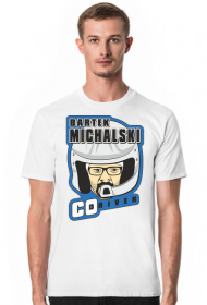 T-Shirt Blue New Logo - Bartek Michalski Rally Co-Driver