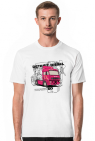 Koszulka Jelcz Detroit Diesel - kolory jasne