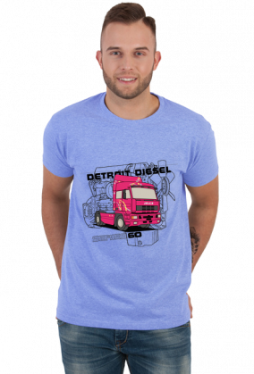 Koszulka Jelcz Detroit Diesel - kolory jasne