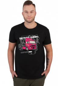 Koszulka Jelcz Detroit Diesel - kolory ciemne