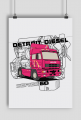 Jelcz Detroit Diesel - plakat pionowy