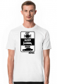 E30 - Eat Sleep BMW Repeat (koszulka męska)