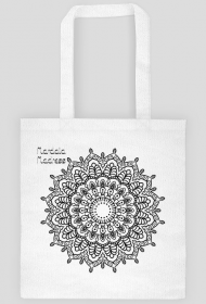 Eco Bag Mandala Black 003