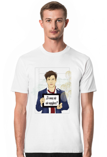 T-shirt Ze mną się nie napijesz