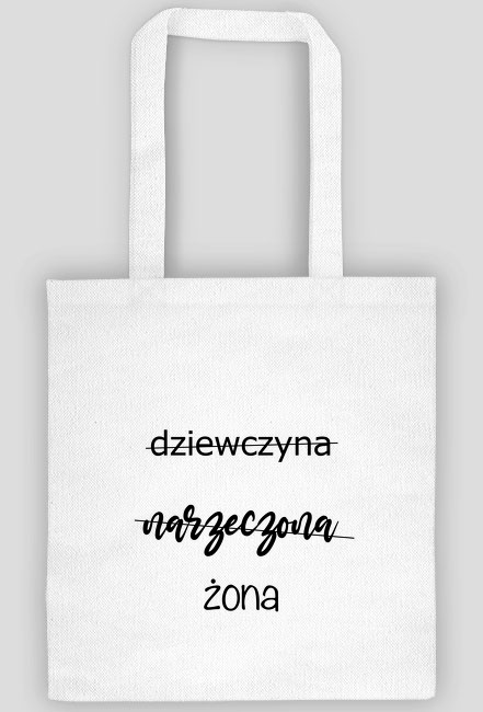 Torba dziewczyna narzeczona żona