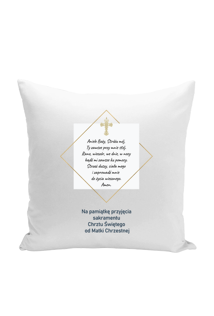 Poduszka Pamiątka Chrztu Świętego
