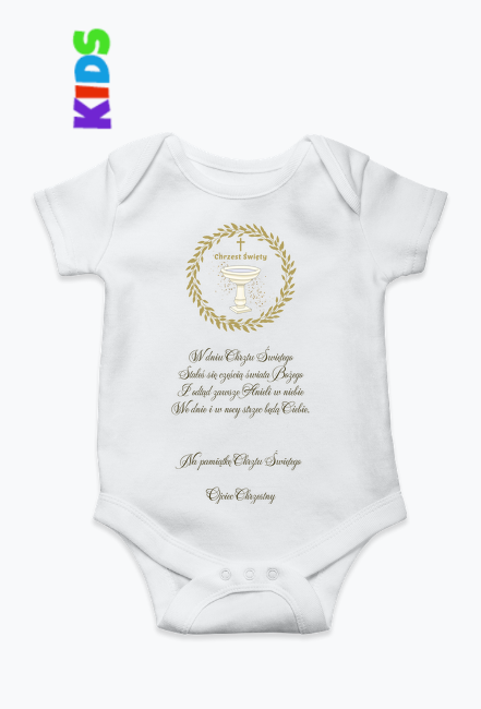 BODY Pamiątka Pamiątka Chrztu Świętego