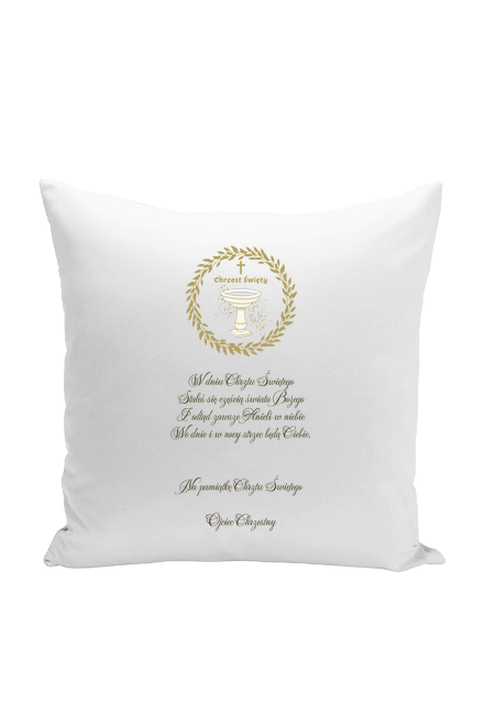 Poduszka Pamiątka Chrztu Świętego