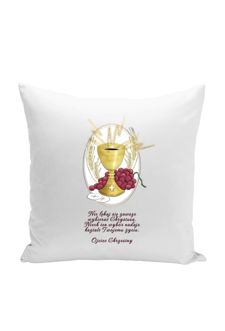 Poduszka Pamiątka Komunii Świętej