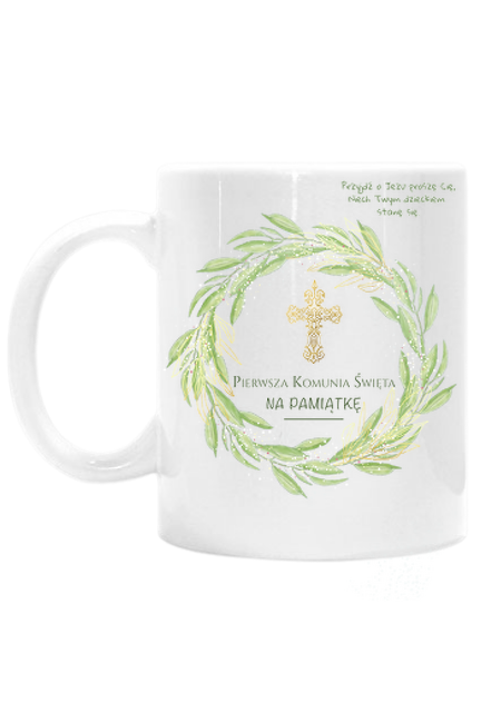 Kubek Pamiątka Komunii Świętej